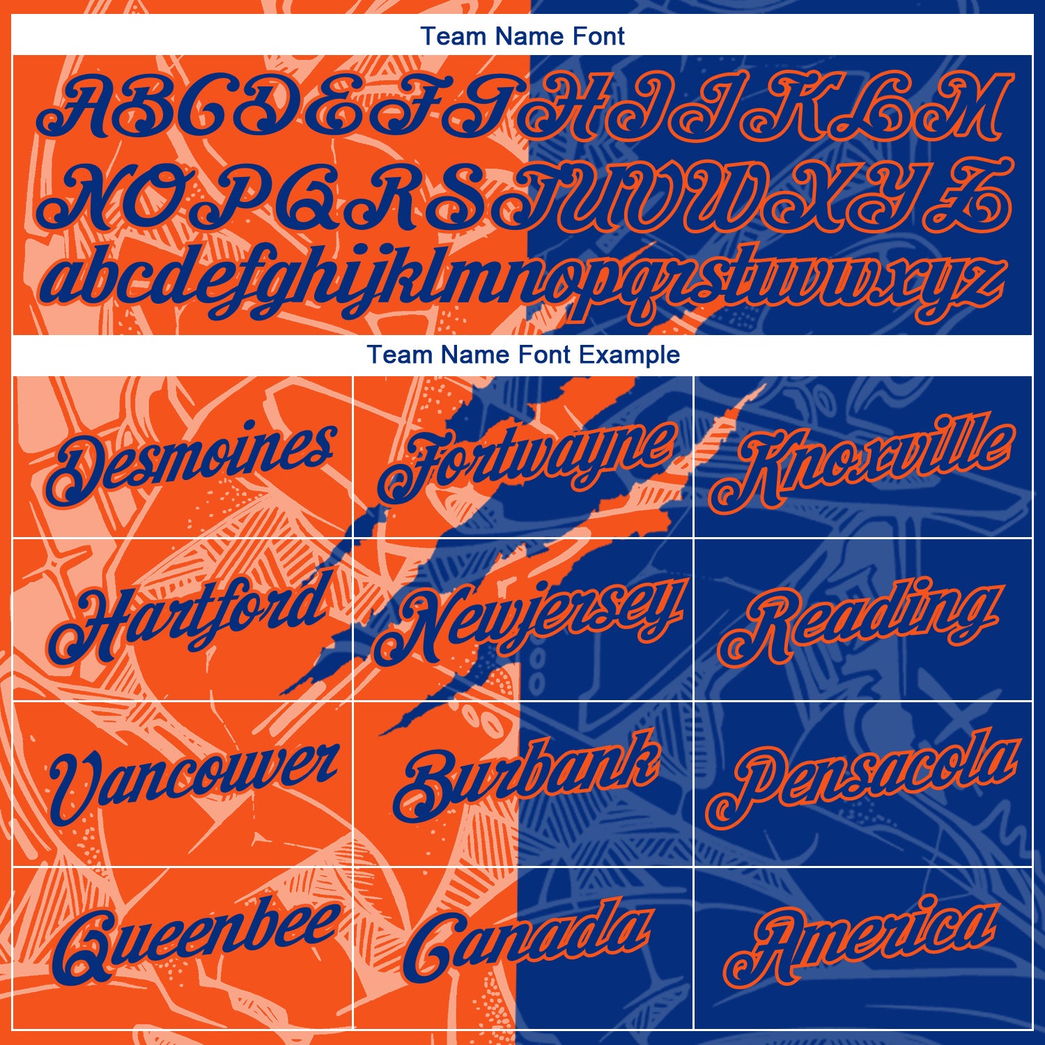 Custom Graffiti Pattern Royal-Orange Scratch 3D Performance T-Shirt