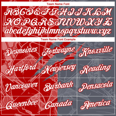 Custom Graffiti Pattern White Steel Gray-Red Scratch 3D Performance T-Shirt