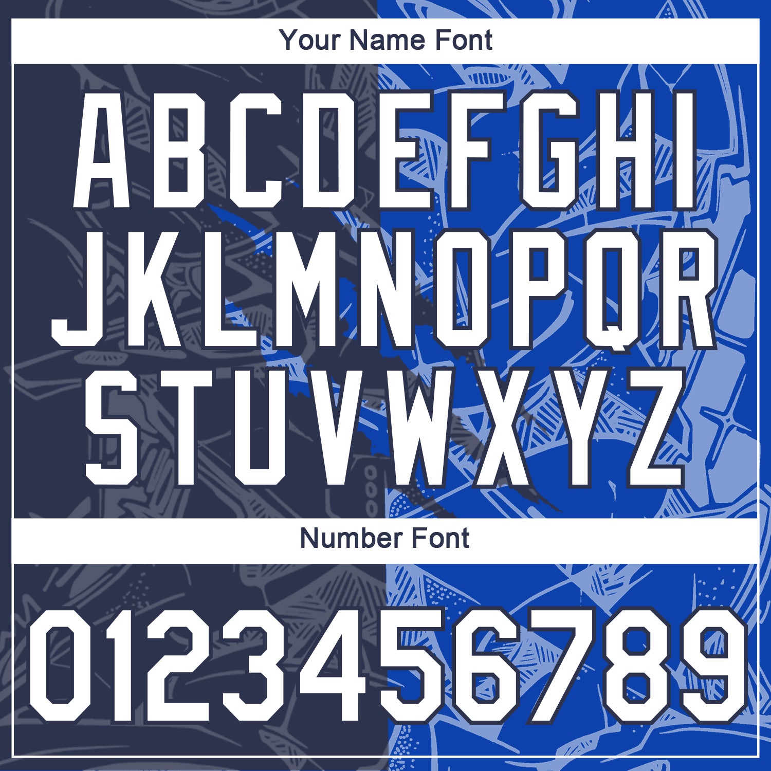 Custom Graffiti Pattern White Navy-Thunder Blue Scratch 3D Performance T-Shirt