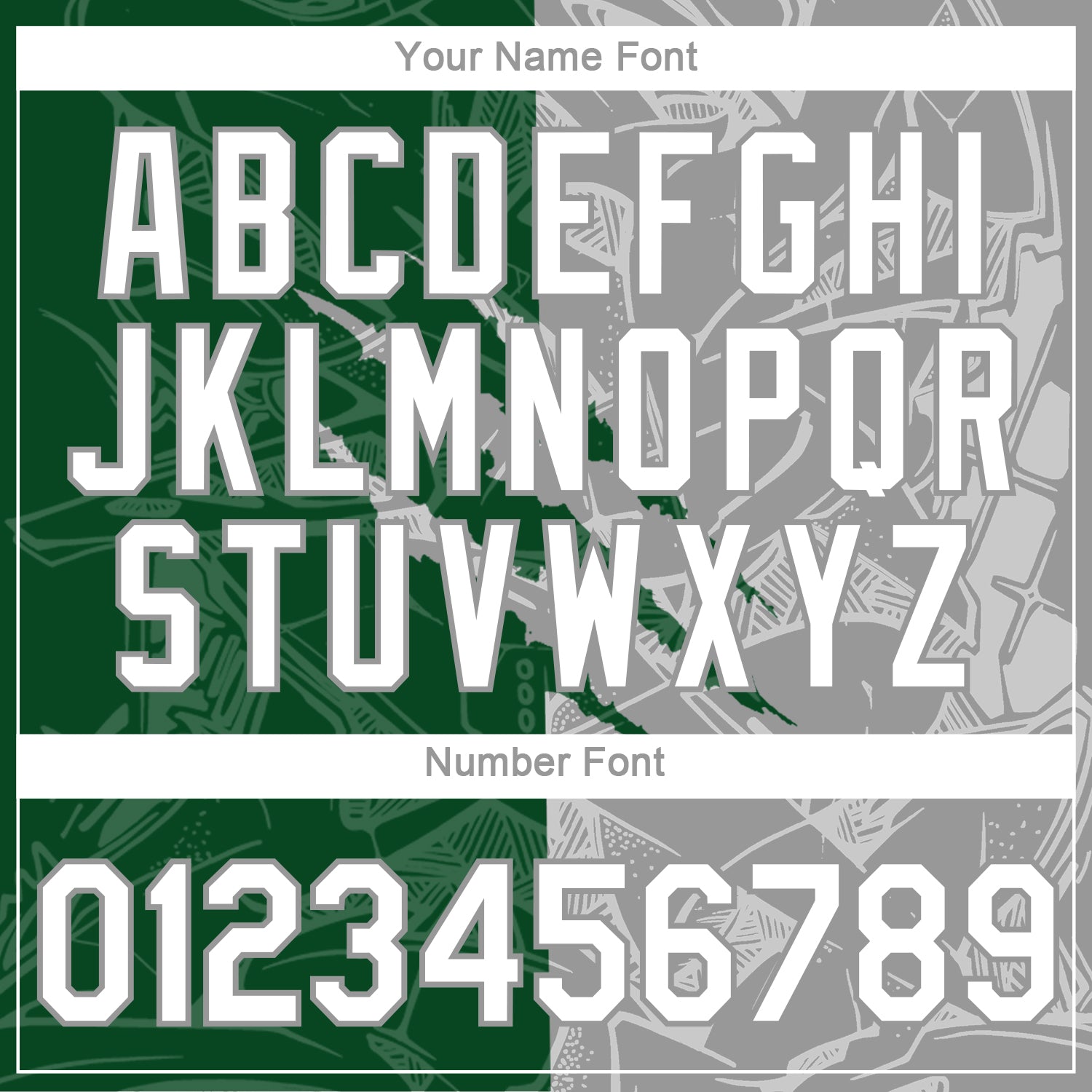 Custom Graffiti Pattern White Green-Gray Scratch 3D Performance T-Shirt