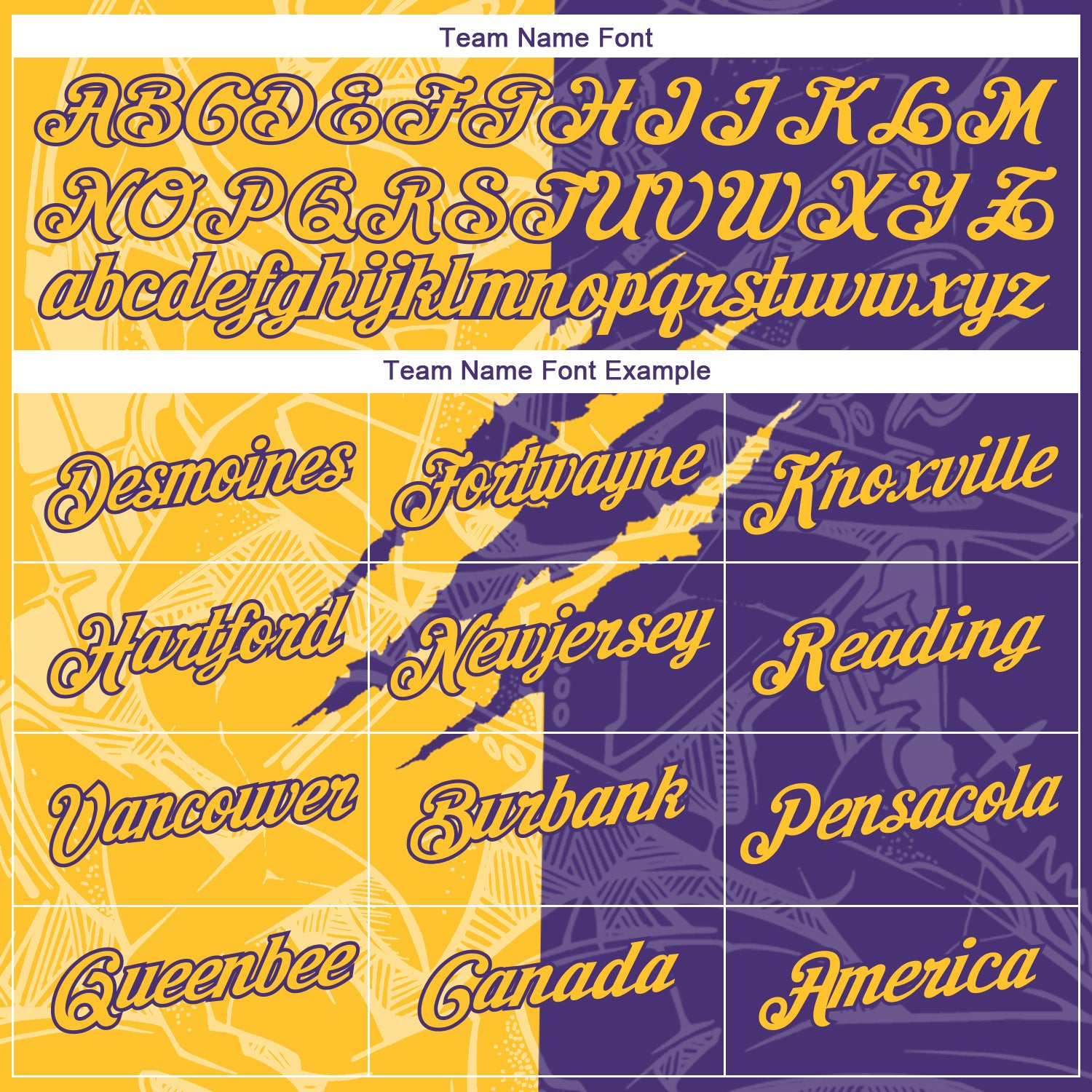 Custom Graffiti Pattern Gold-Purple Scratch 3D Performance T-Shirt