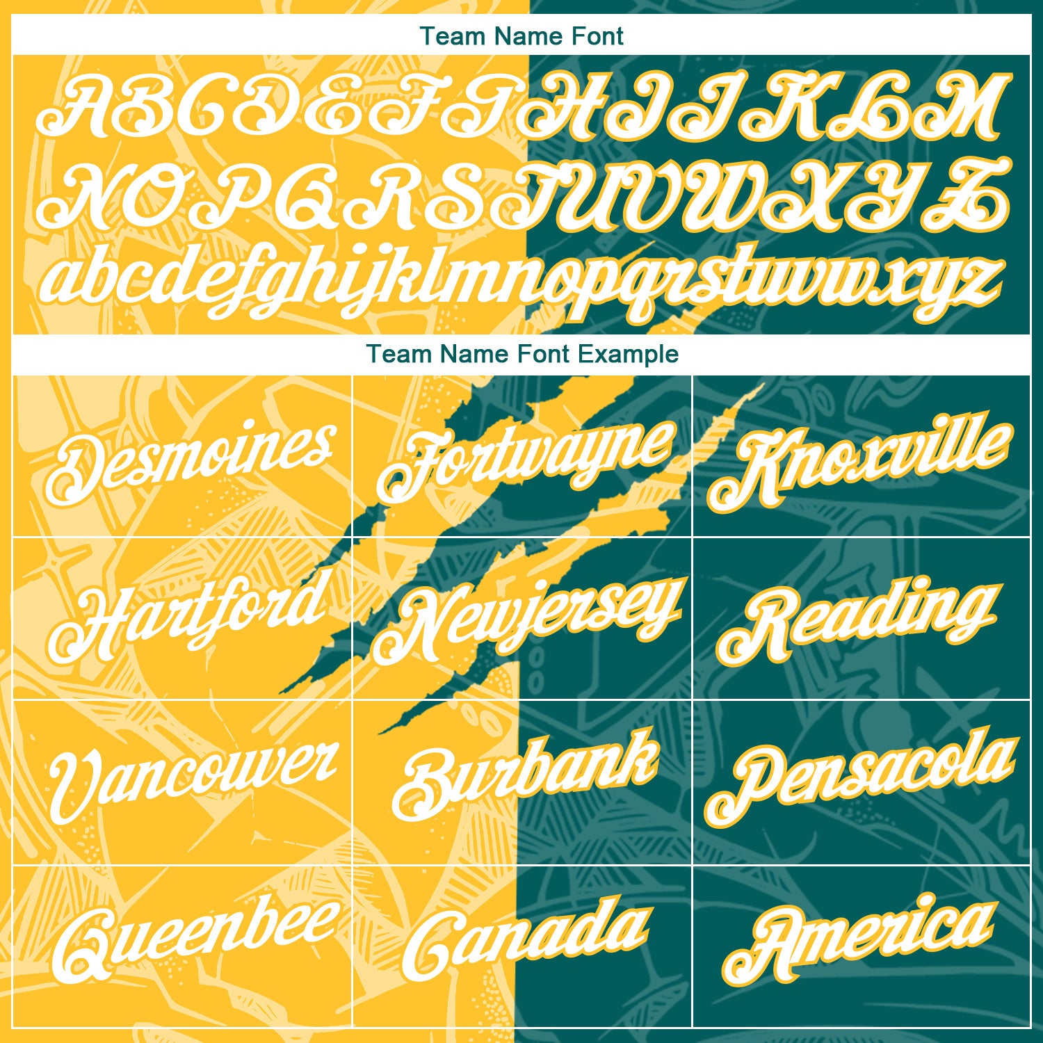 Custom Graffiti Pattern White Teal-Gold Scratch 3D Performance T-Shirt