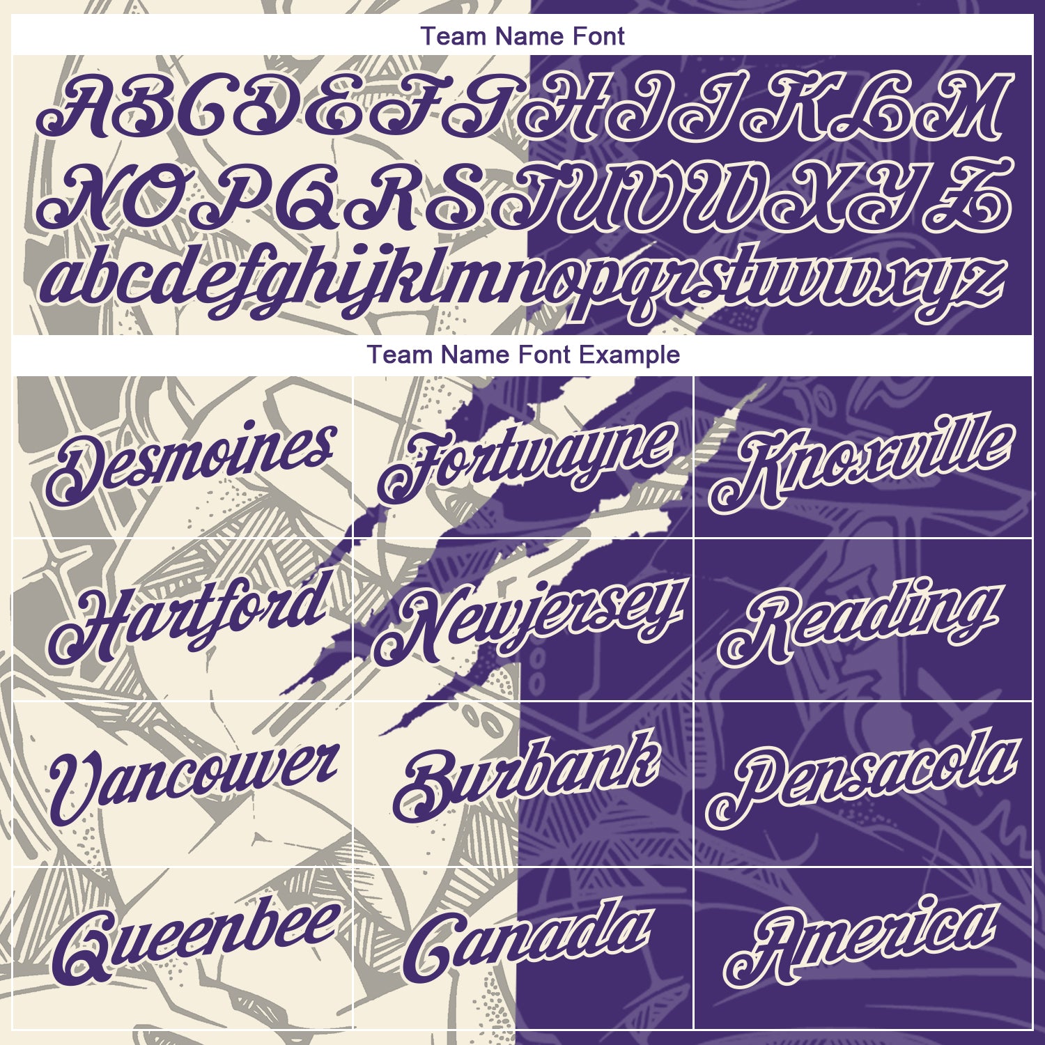 Custom Graffiti Pattern Purple-Cream Scratch 3D Performance T-Shirt