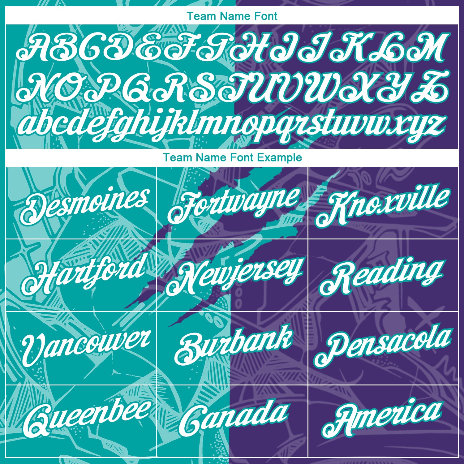 Custom Graffiti Pattern White Purple-Aqua Scratch 3D Performance T-Shirt