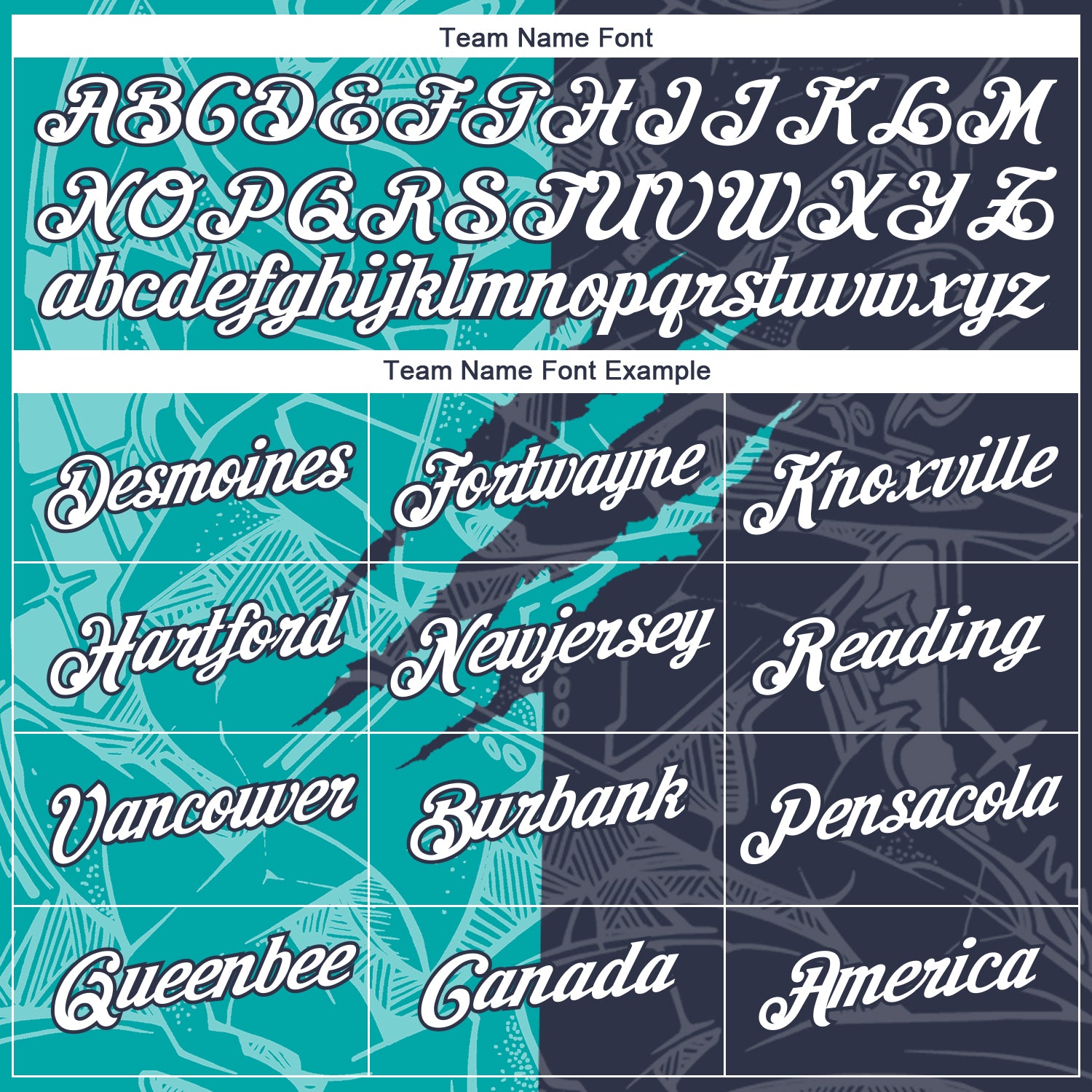 Custom Graffiti Pattern White Navy-Aqua Scratch 3D Performance T-Shirt