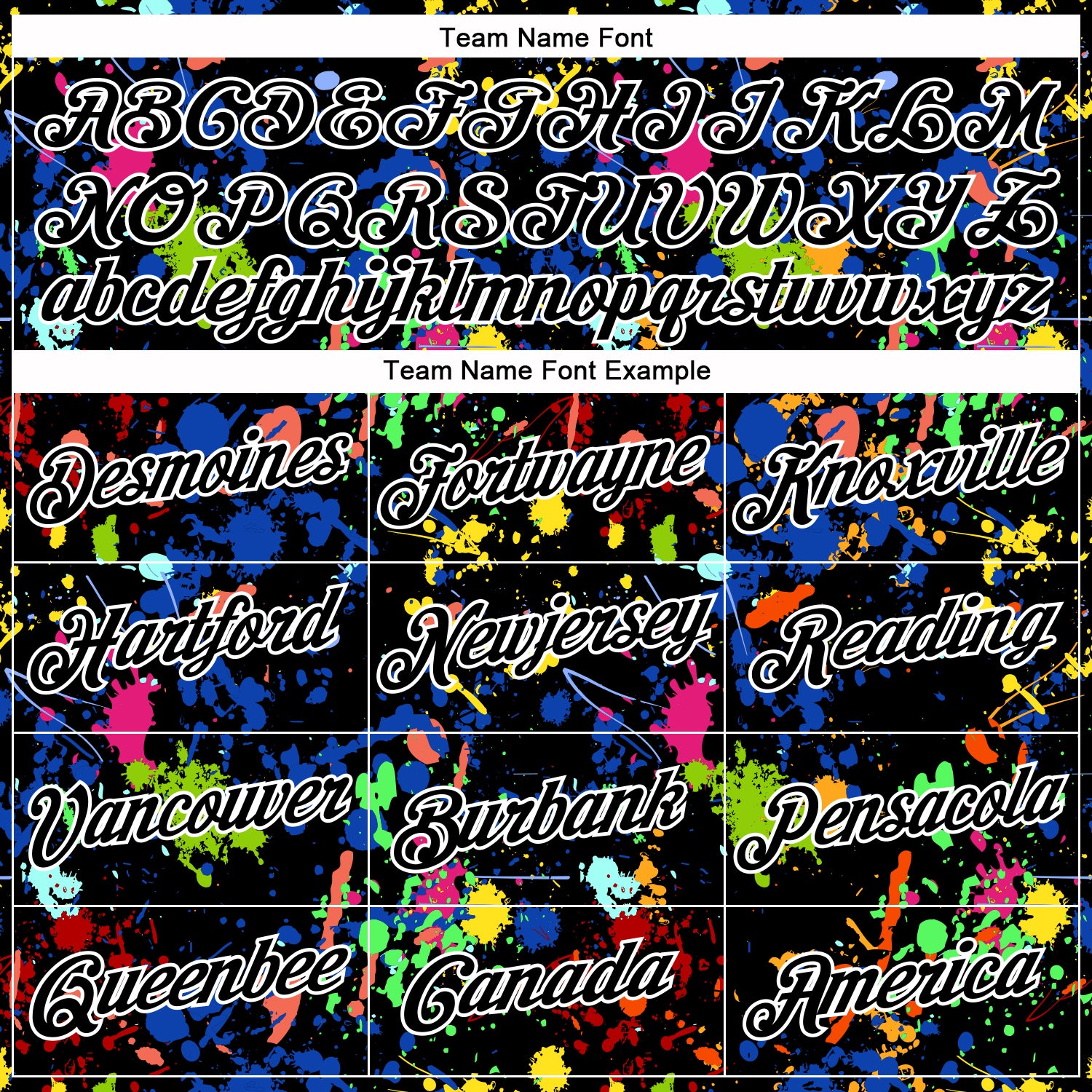 Custom Stitched Graffiti Pattern Black-White 3D Splash Grunge Art Sports Pullover Sweatshirt Hoodie