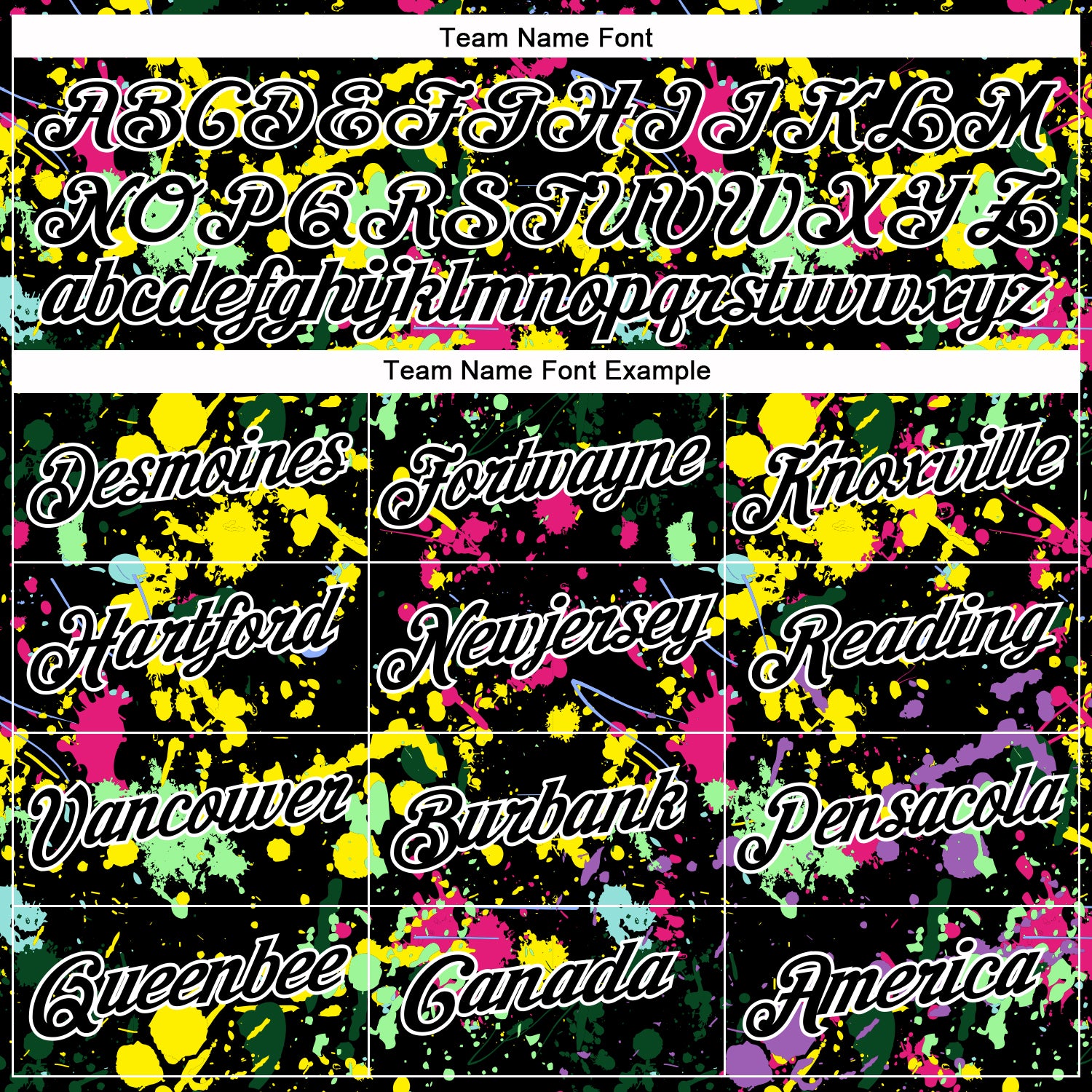 Custom Stitched Graffiti Pattern Black-White 3D Splash Grunge Art Sports Pullover Sweatshirt Hoodie