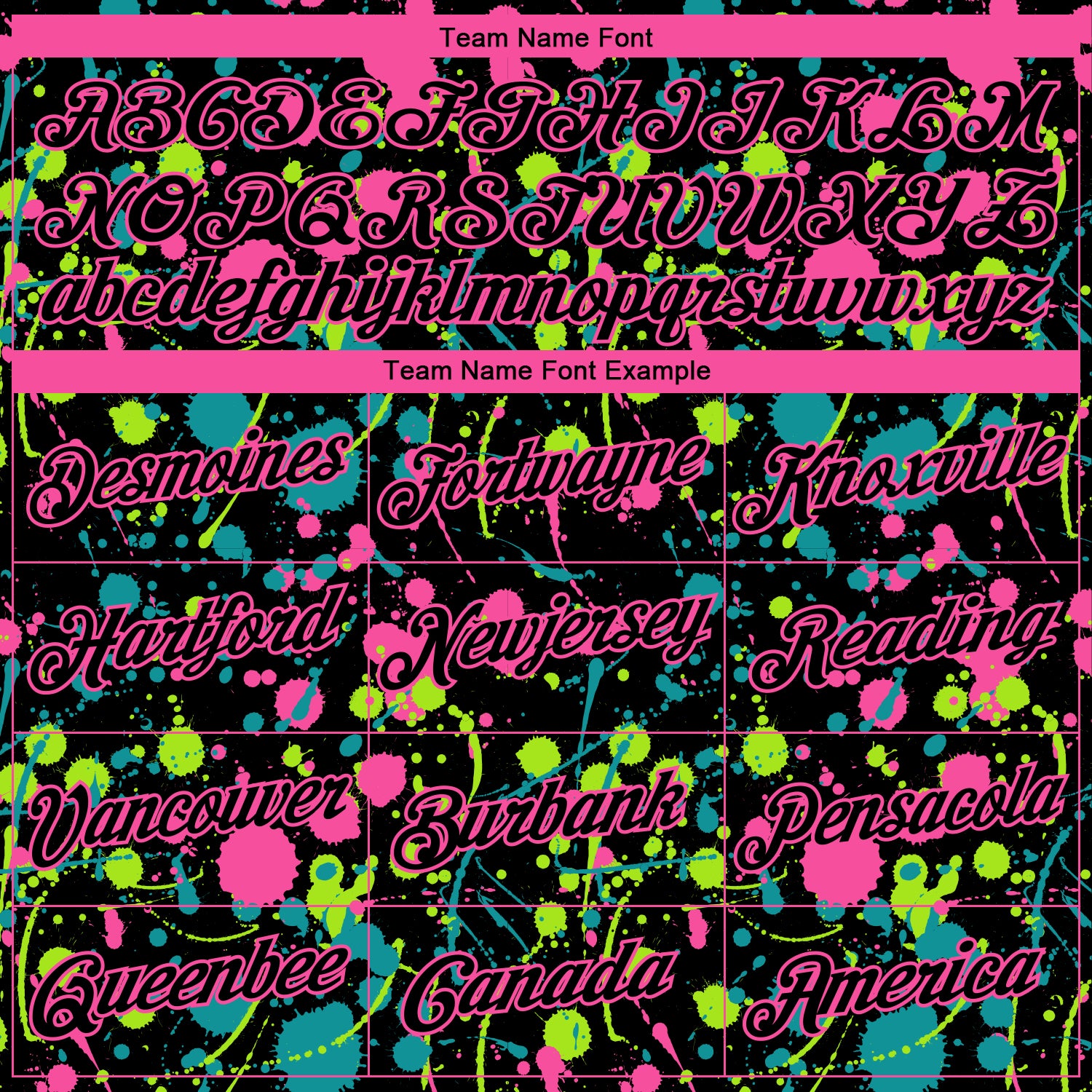 Custom Stitched Graffiti Pattern Black-Pink 3D Splash Grunge Art Sports Pullover Sweatshirt Hoodie