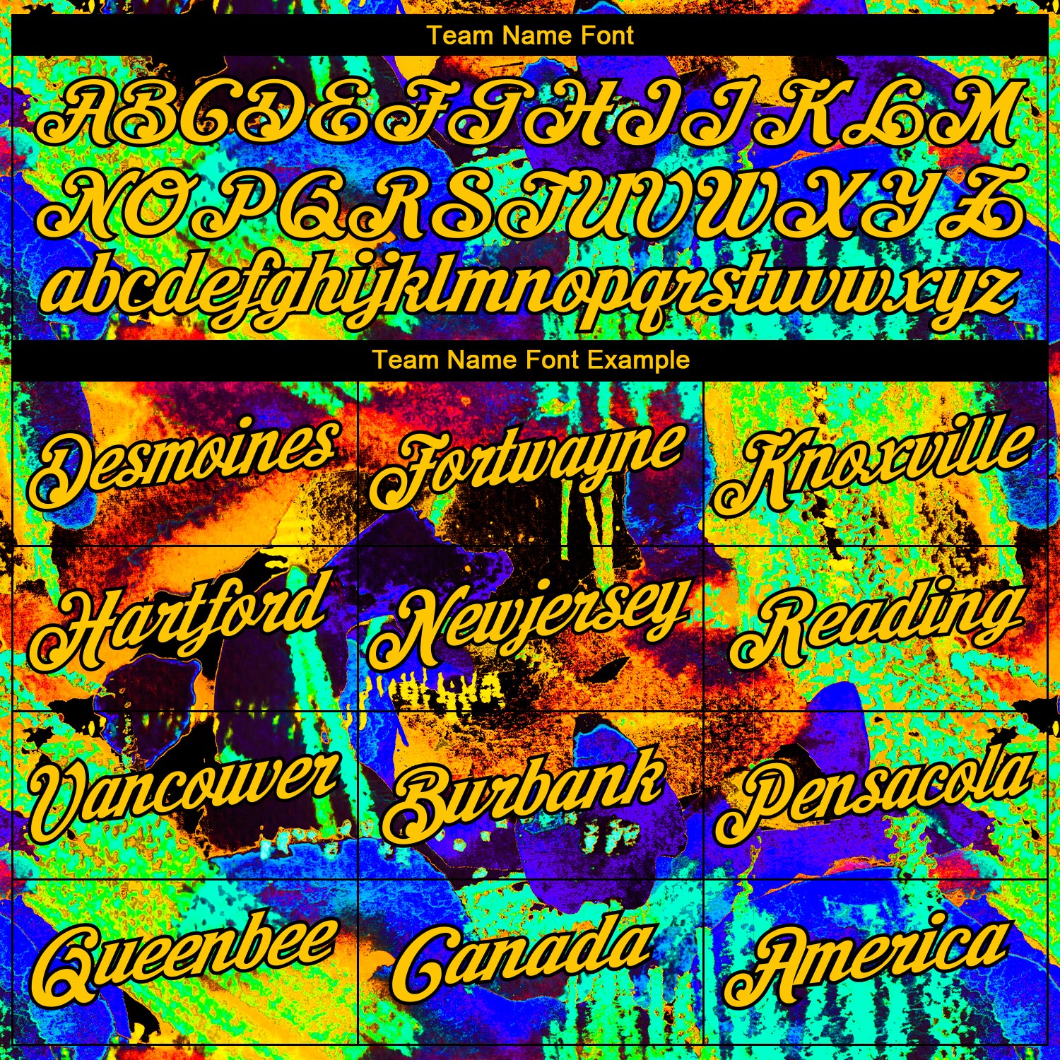 Custom Stitched Graffiti Pattern Yellow-Black 3D Watercolor Grunge Art Sports Pullover Sweatshirt Hoodie