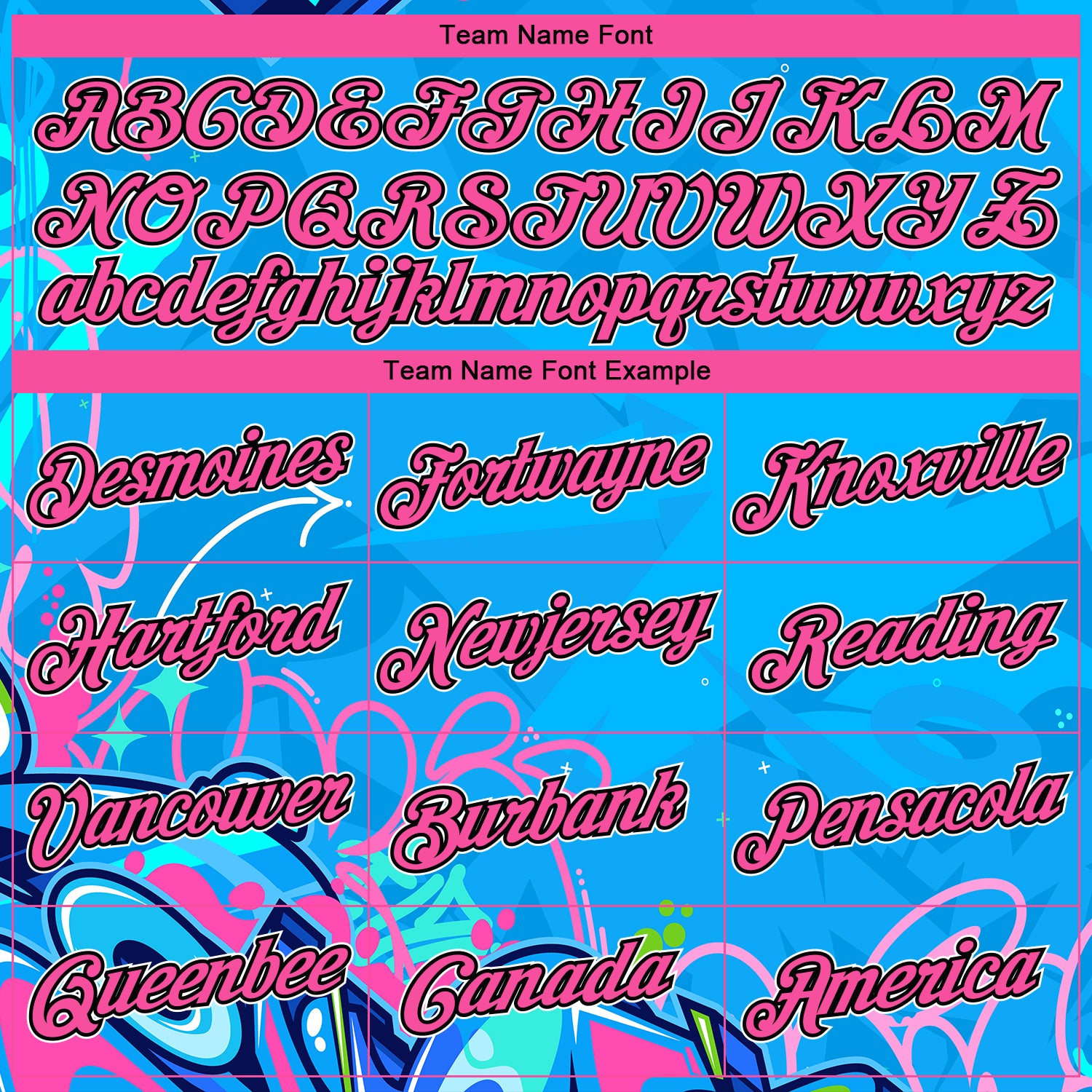 Custom Stitched Graffiti Pattern Pink Black-White 3D Hiphop Abstract Urban Street Art Sports Pullover Sweatshirt Hoodie