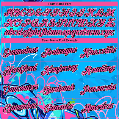 Custom Stitched Graffiti Pattern Pink Black-White 3D Hiphop Abstract Urban Street Art Sports Pullover Sweatshirt Hoodie