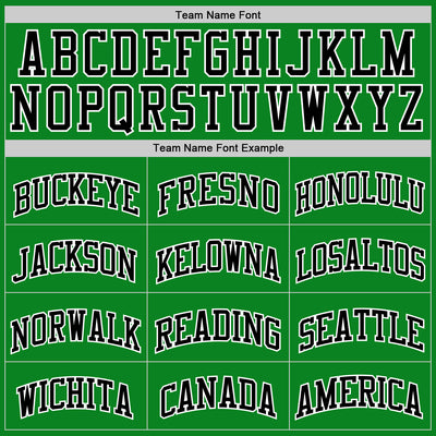 Custom Grass Green Black-White Authentic Basketball Jersey