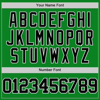 Custom Grass Green Black-White Authentic Basketball Jersey