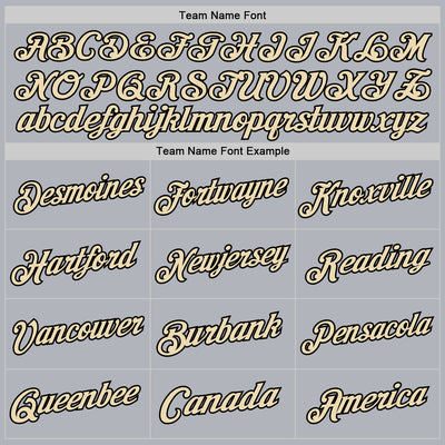 Custom Gray Cream-Black Authentic Throwback Basketball Jersey