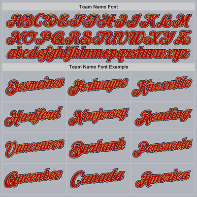 Custom Gray Navy Old Gold-Red Authentic Throwback Basketball Jersey