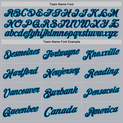 Custom Gray Navy-Teal Authentic Throwback Basketball Jersey