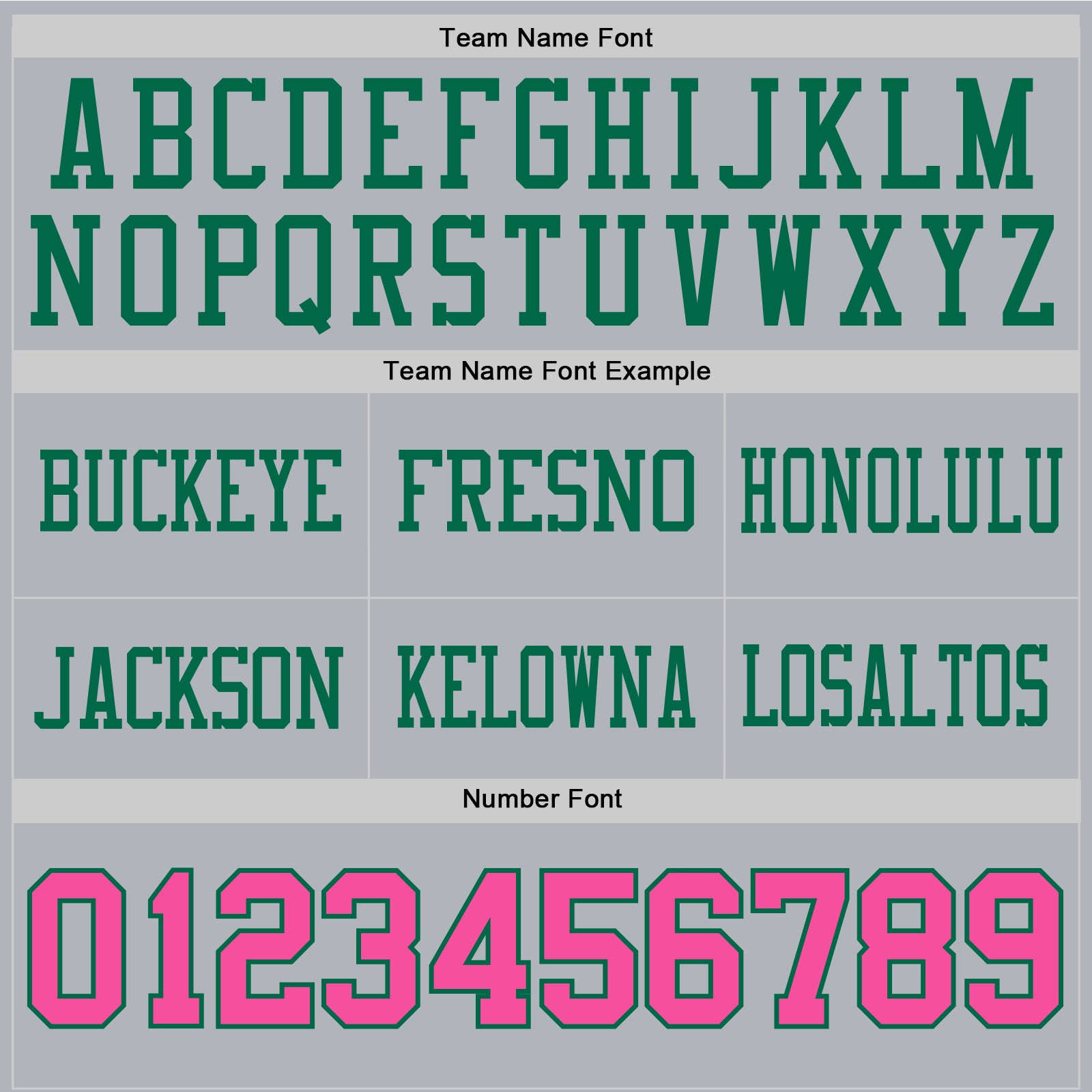 Custom Gray Pink-Kelly Green Authentic Football Jersey