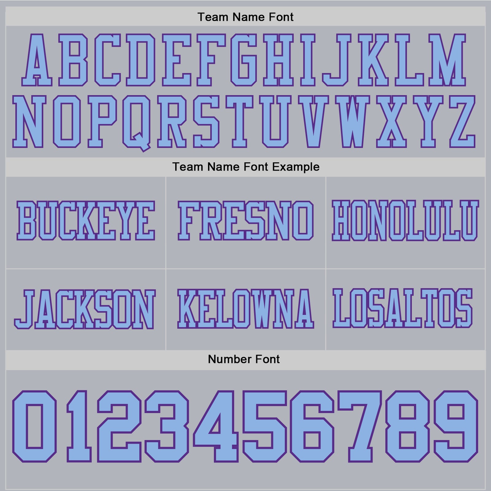 Custom Gray Light Blue-Purple Authentic Football Jersey