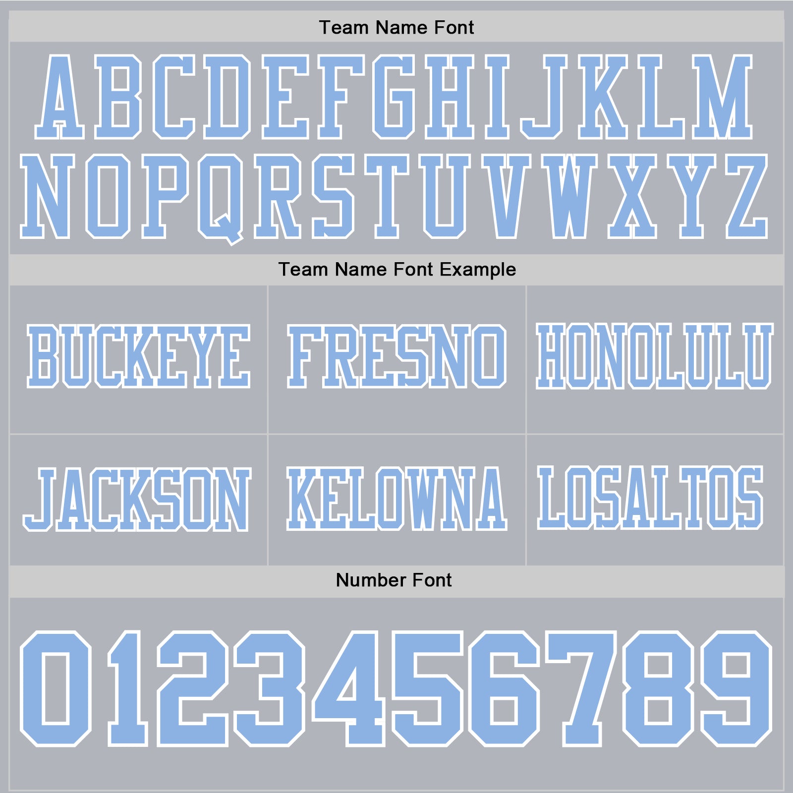 Custom Gray Light Blue-White Authentic Football Jersey