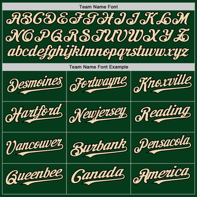 Custom Green Cream-Black Mesh Authentic Throwback Baseball Jersey