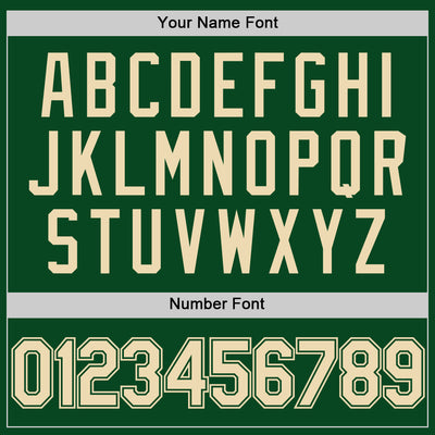 Custom Green Cream Authentic Throwback Basketball Jersey