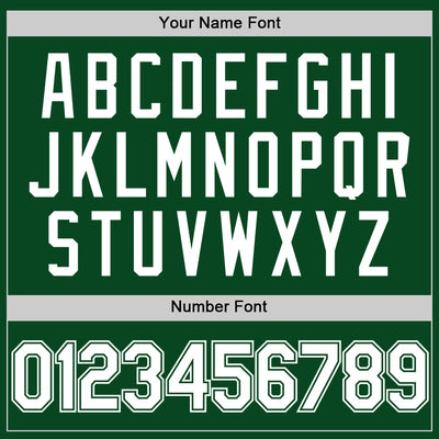 Custom Green White Authentic Throwback Basketball Jersey