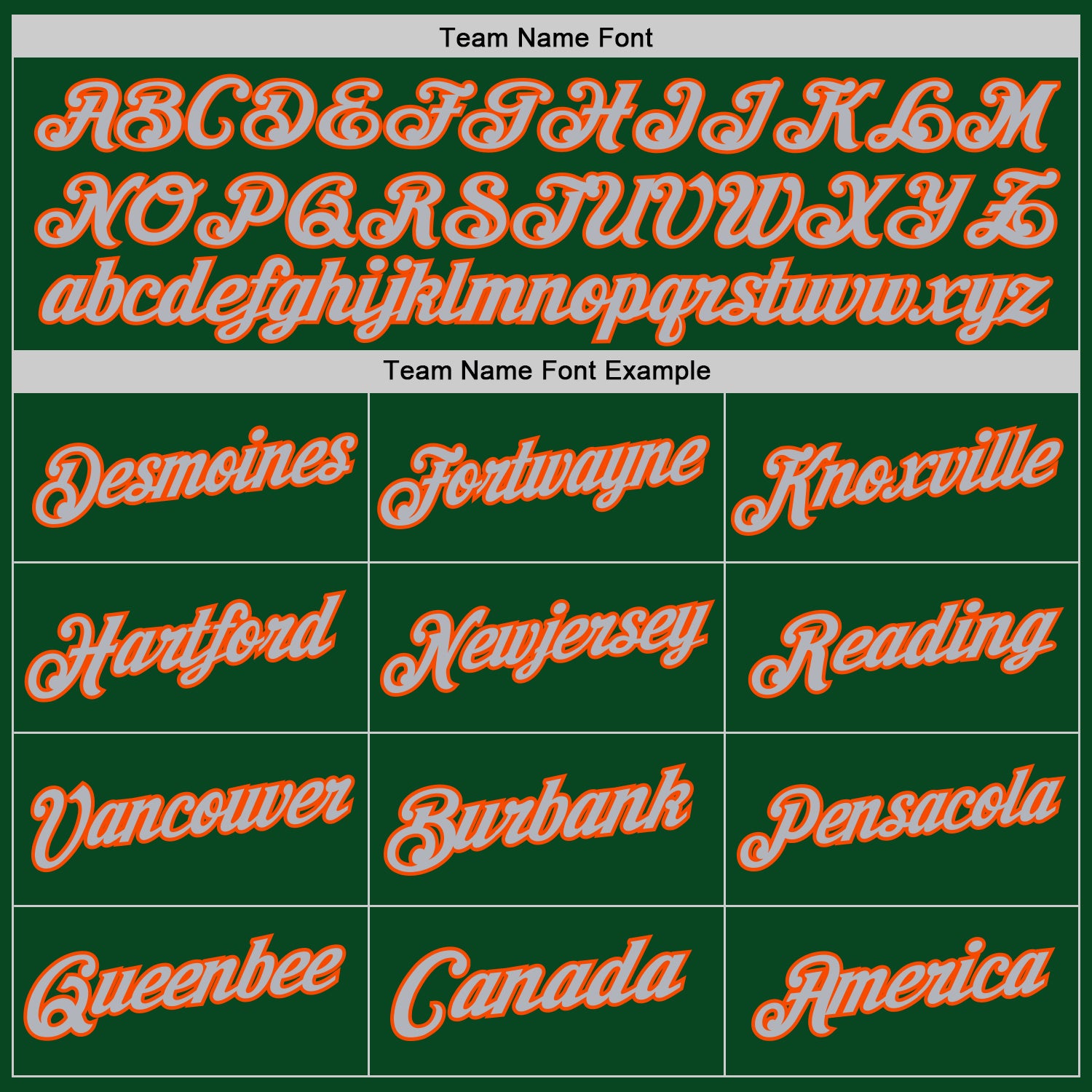 Custom Green Orange-Gray Authentic Throwback Basketball Jersey