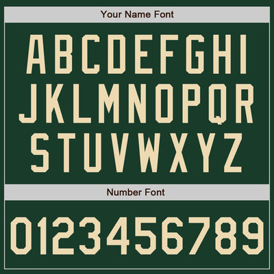 Custom Stitched Green Cream Baseball Pullover Sweatshirt Hoodie