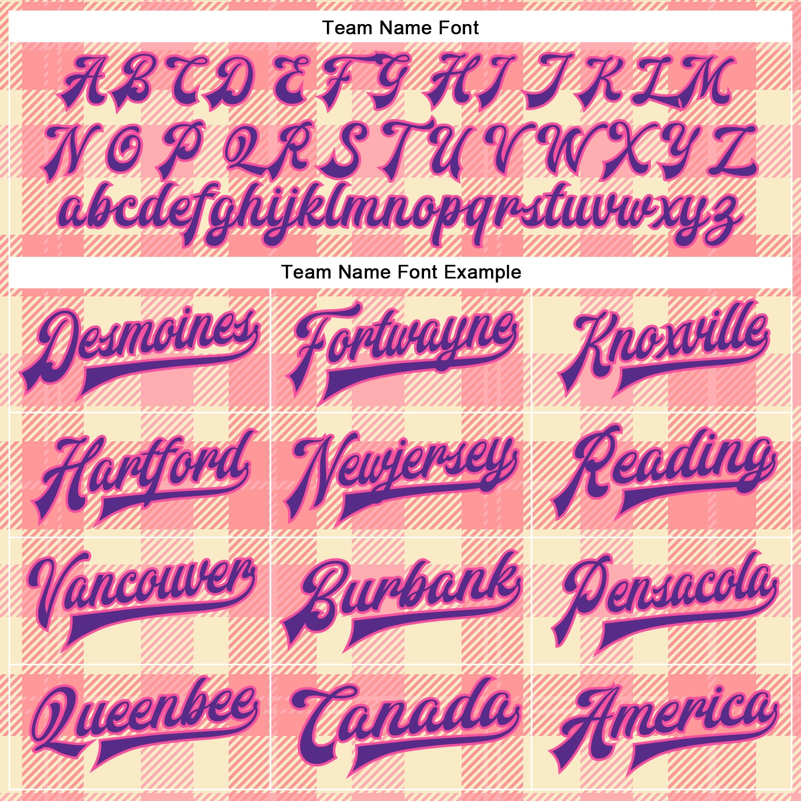 Custom Medium Pink Purple-Pink Classic Western Plaid 3D Pattern Design Bomber Full-Snap Varsity Letterman Jacket