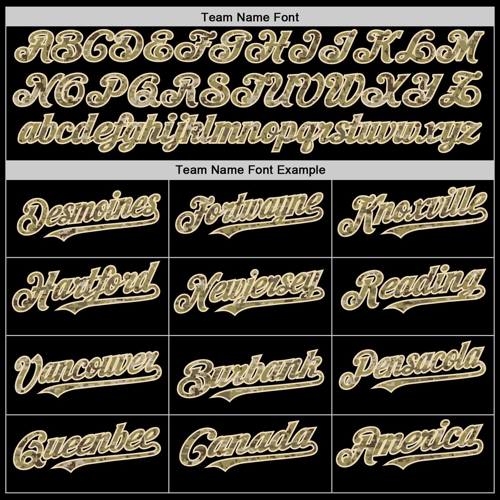 Custom Black Camo Olive-Cream Bomber Full-Snap Varsity Letterman Two Tone Hoodie Jacket