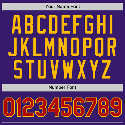 Custom Purple Red-Gold Bomber Full-Snap Varsity Letterman Hoodie Jacket