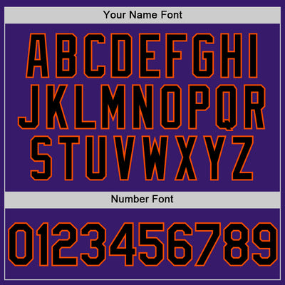 Custom Purple Black Cream-Orange Bomber Full-Snap Varsity Letterman Two Tone Hoodie Jacket