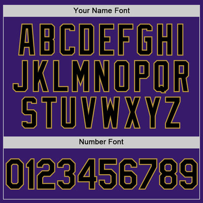 Custom Purple Black Cream-Old Gold Bomber Full-Snap Varsity Letterman Two Tone Hoodie Jacket