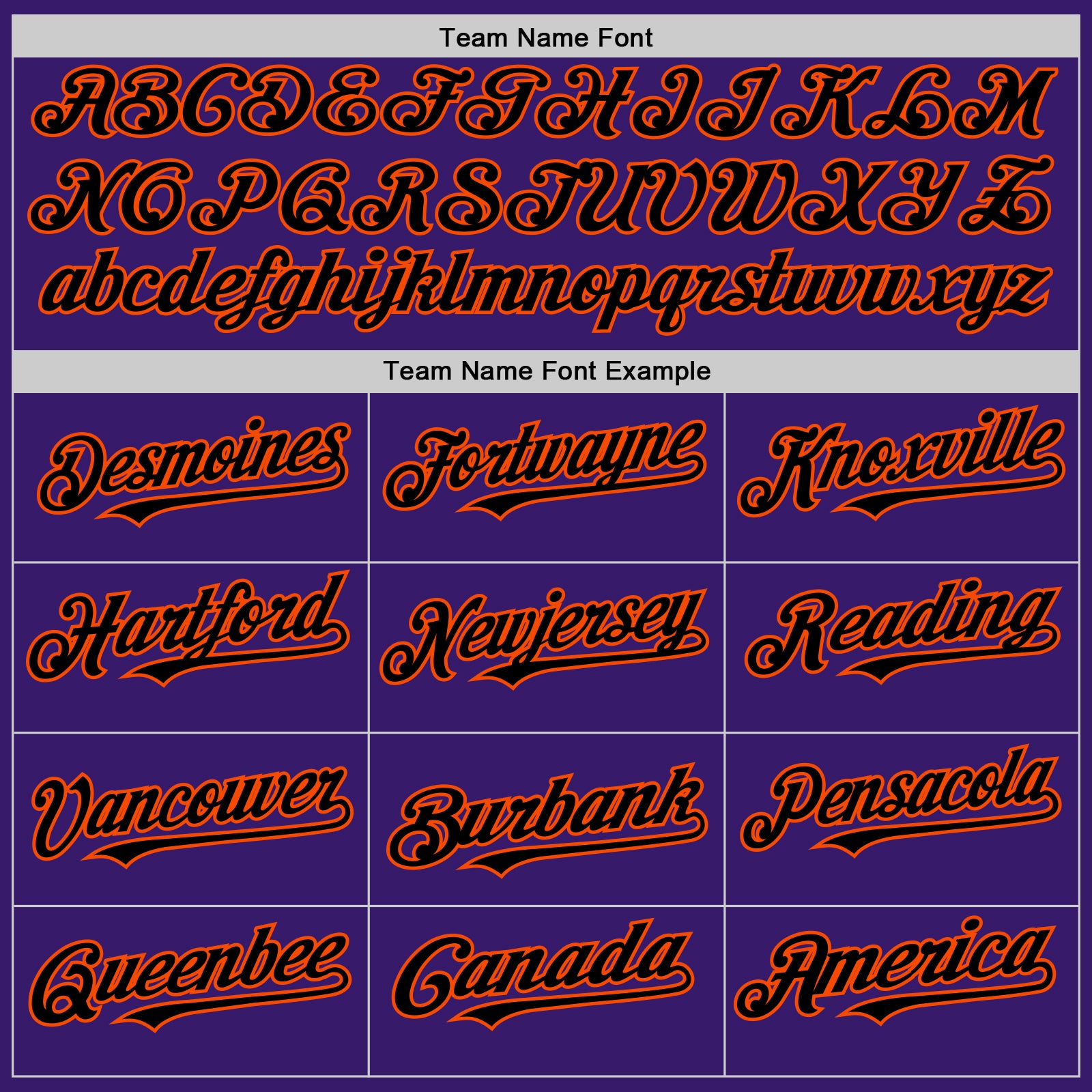 Custom Purple Black-Orange Bomber Full-Snap Varsity Letterman Two Tone Hoodie Jacket