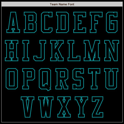 Custom Black Teal Bomber Varsity Letterman Zipper Jacket