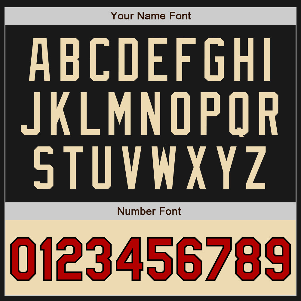 Custom Black Red-Cream Bomber Varsity Letterman Two Tone Zipper Jacket