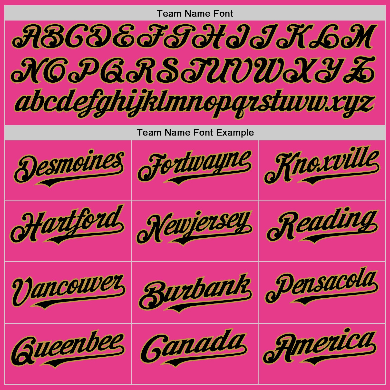 Custom Pink Black-Old Gold Bomber Full-Snap Varsity Letterman Hoodie Jacket