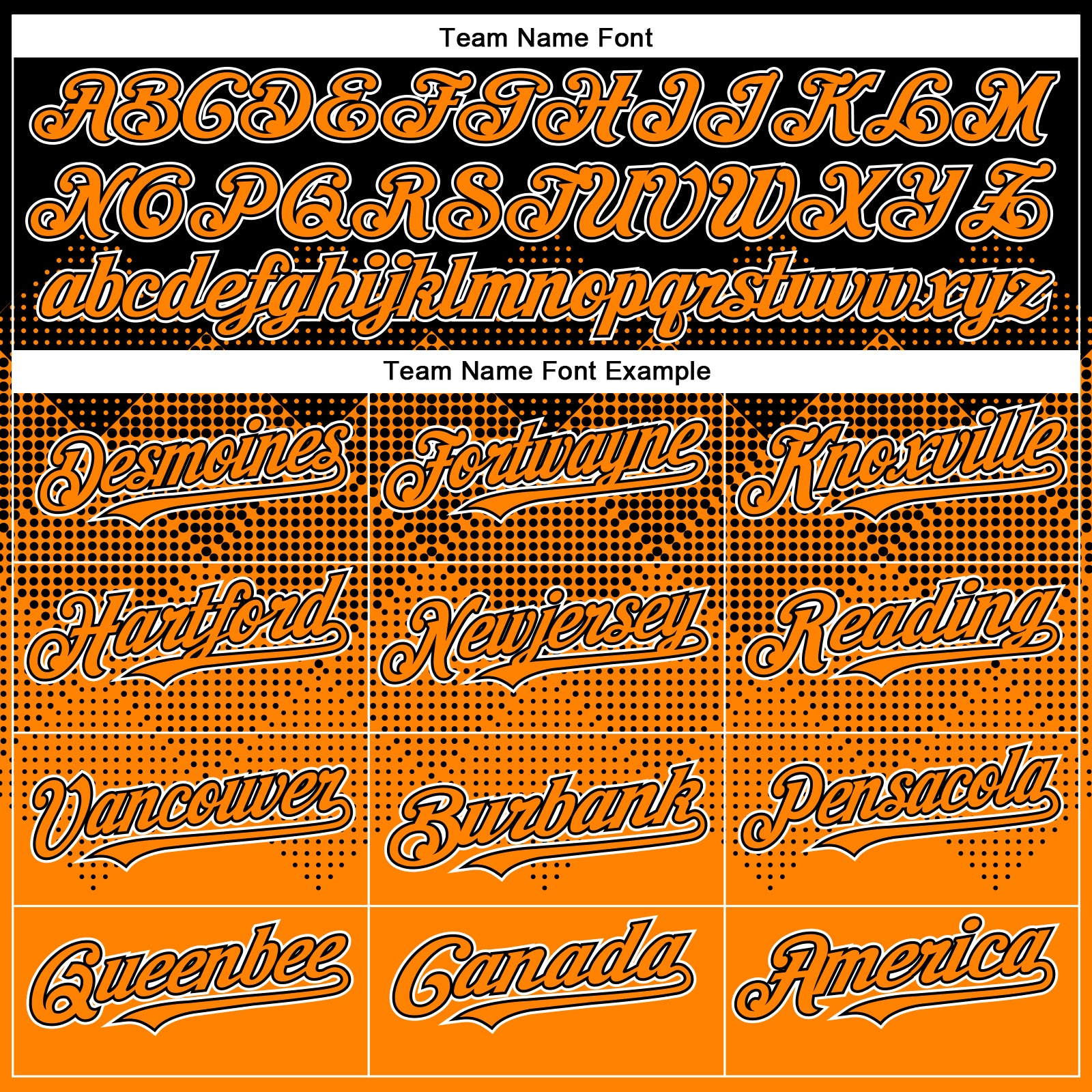 Custom Black Bay Orange-White Gradient Square Shape 3D Pattern Design Bomber Full-Snap Varsity Letterman Hoodie Jacket