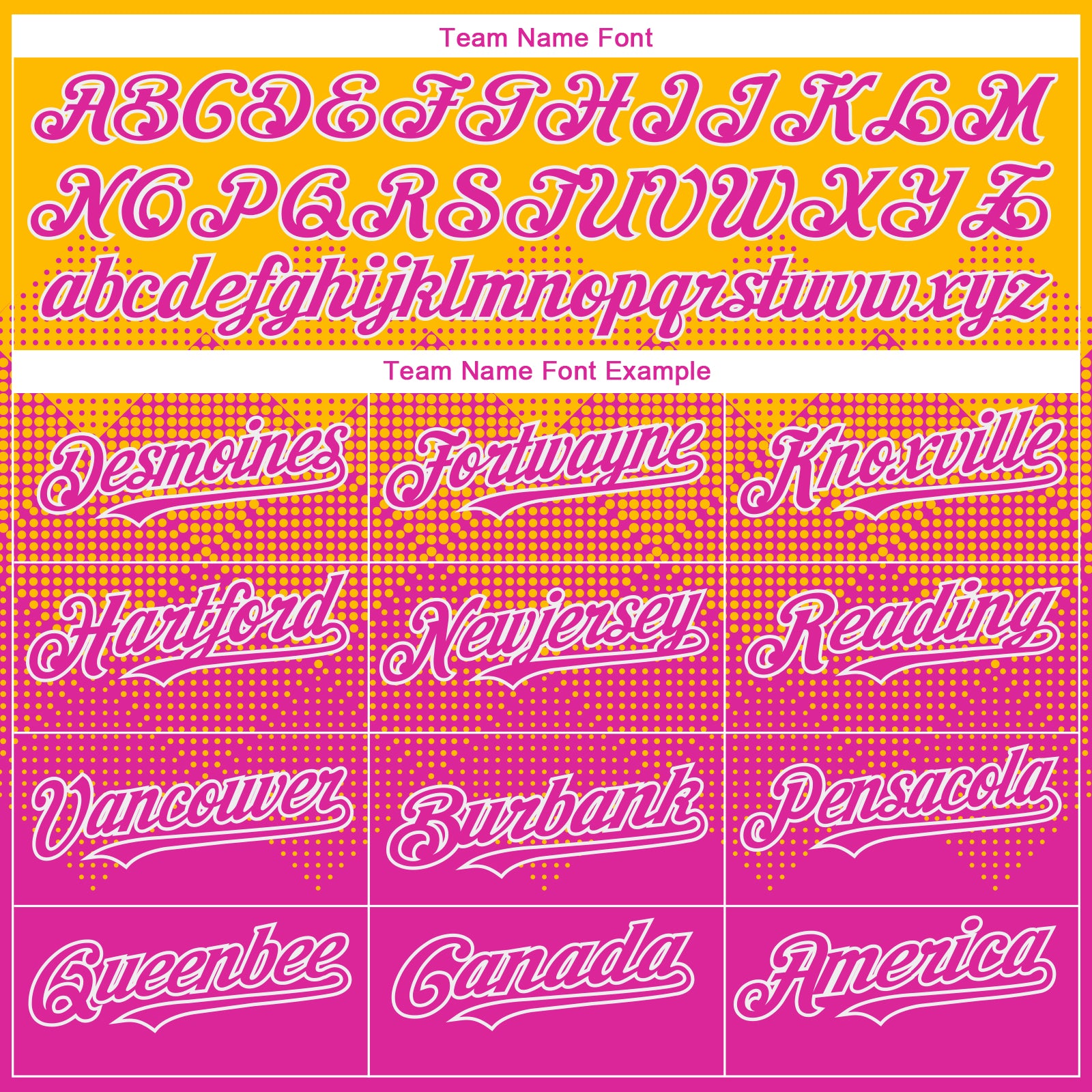 Custom Gold Deep Pink-White Gradient Square Shape 3D Pattern Design Bomber Full-Snap Varsity Letterman Hoodie Jacket