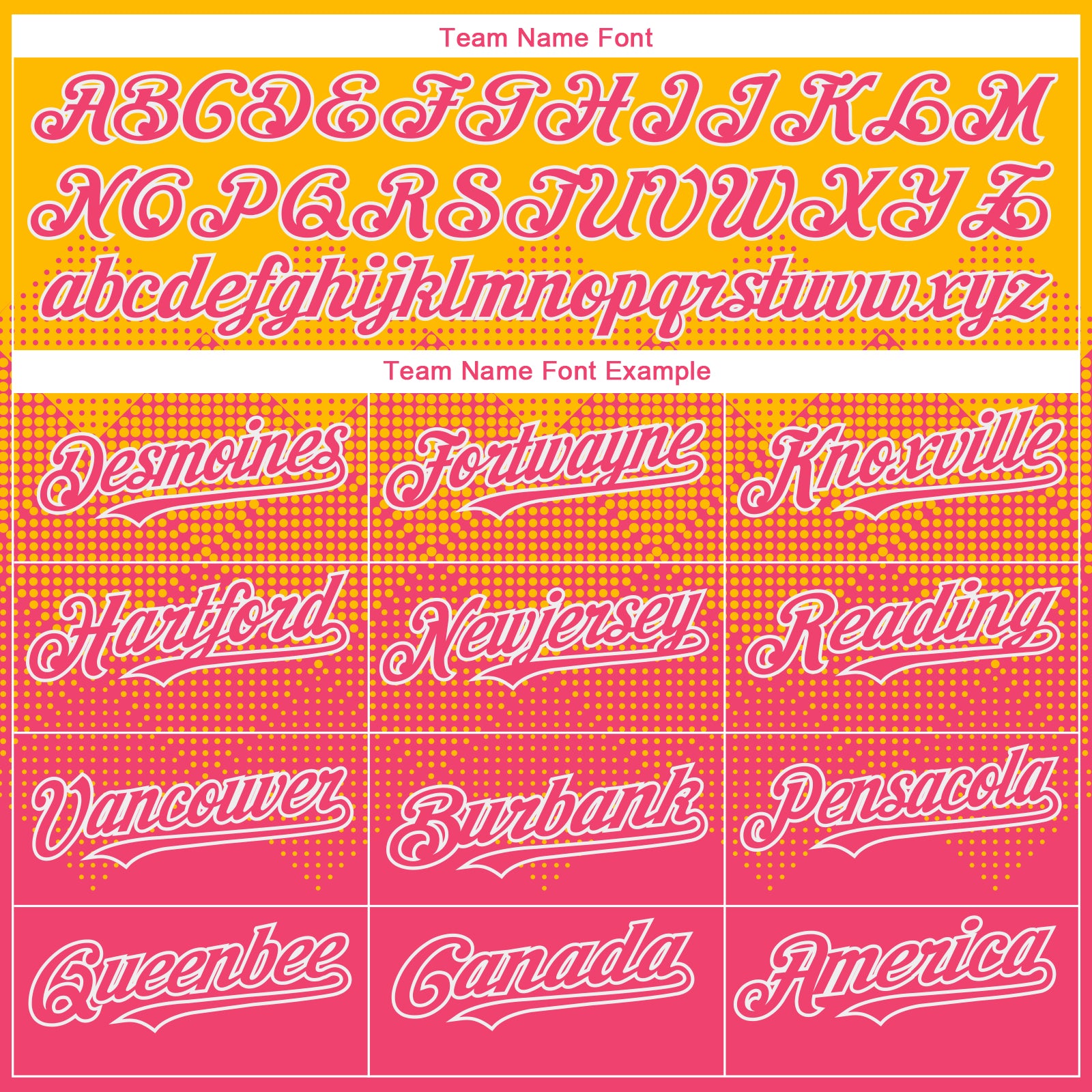 Custom Gold Neon Pink-White Gradient Square Shape 3D Pattern Design Bomber Full-Snap Varsity Letterman Hoodie Jacket