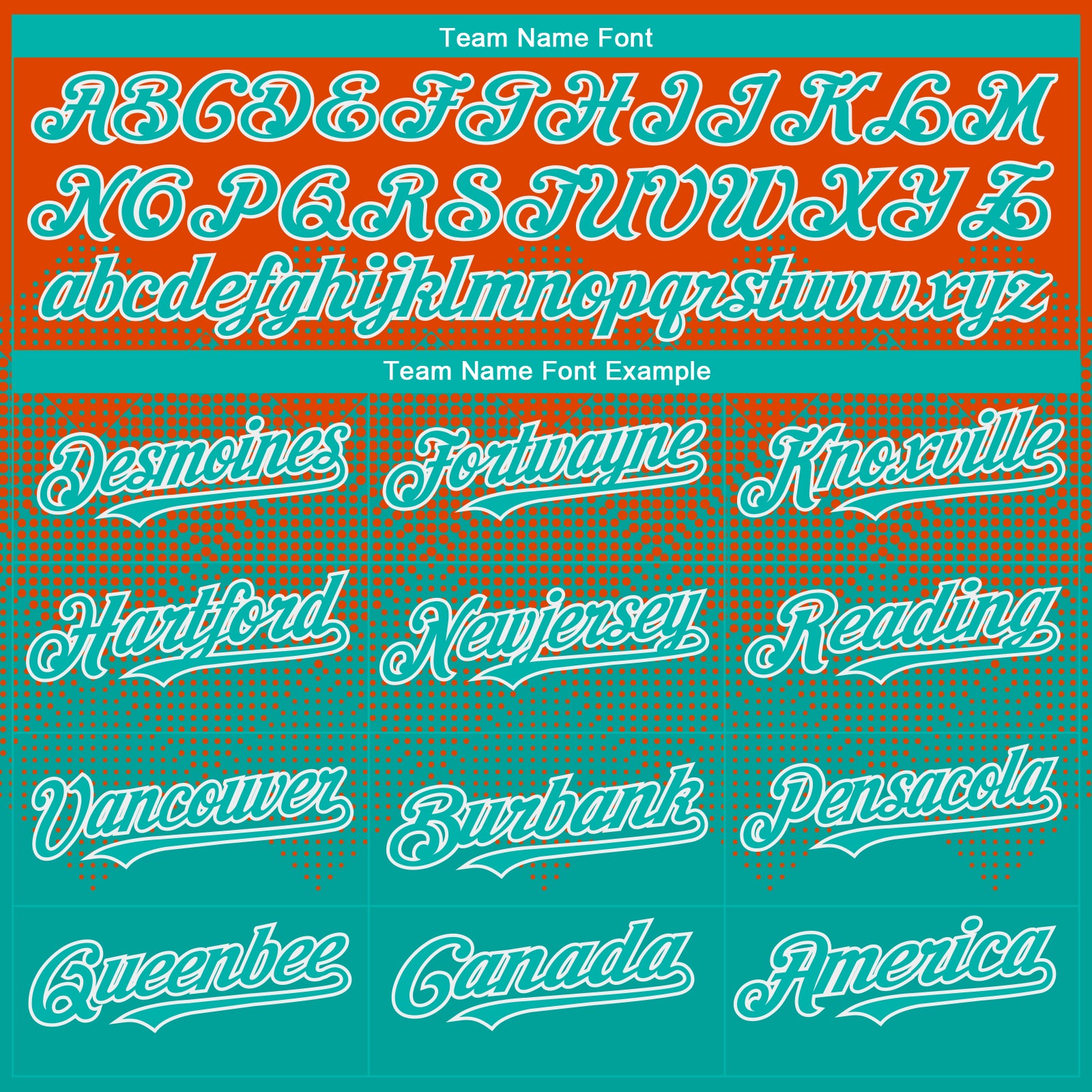 Custom Orange Aqua-White Gradient Square Shape 3D Pattern Design Bomber Full-Snap Varsity Letterman Hoodie Jacket