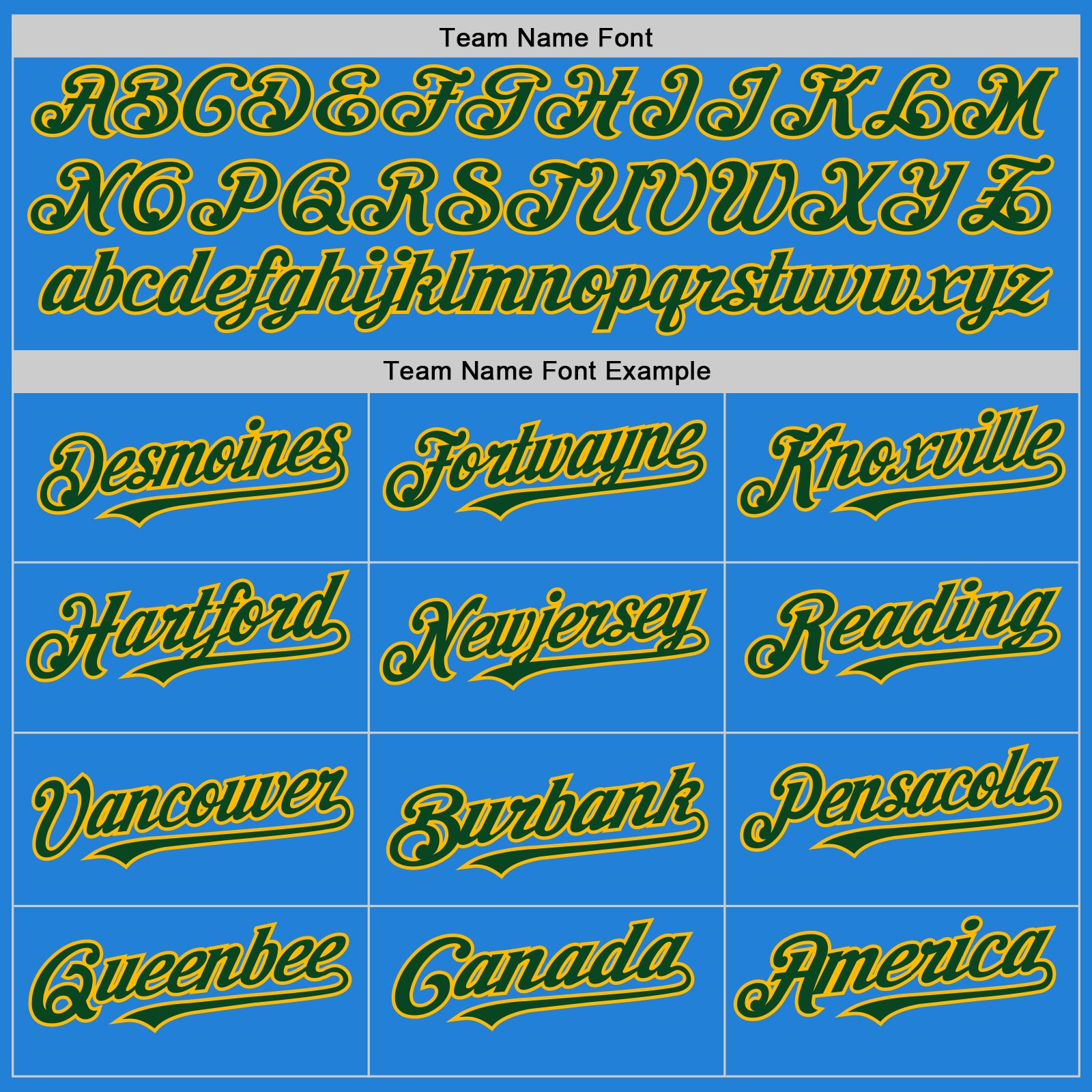 Custom Powder Blue Green-Gold Bomber Full-Snap Varsity Letterman Hoodie Jacket