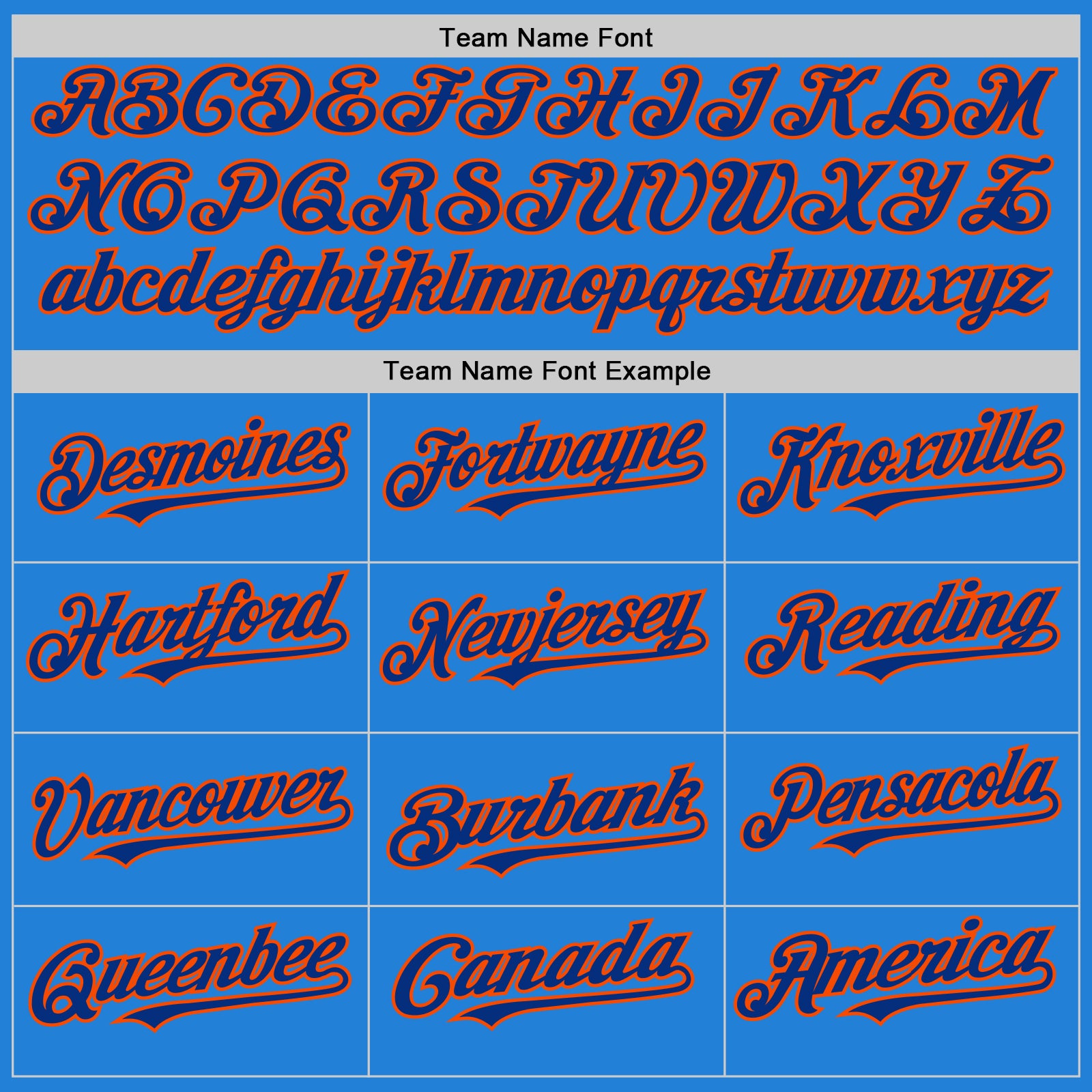 Custom Powder Blue Royal-Orange Bomber Full-Snap Varsity Letterman Hoodie Jacket