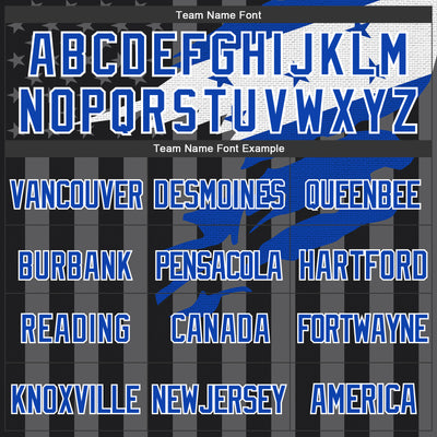 Custom Black Thunder Blue-Gray Honduras Honduran Flag 3D Bomber Full-Snap Varsity Letterman Hoodie Jacket