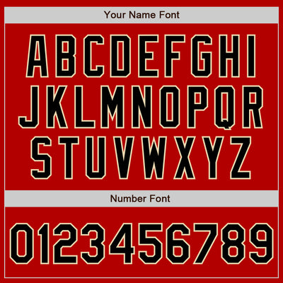 Custom Red Black-Cream Bomber Varsity Letterman Zipper Jacket