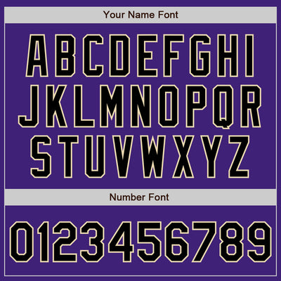 Custom Purple Black-Cream Bomber Varsity Letterman Zipper Jacket