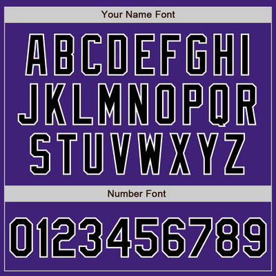 Custom Purple Black-Gray Bomber Varsity Letterman Zipper Jacket