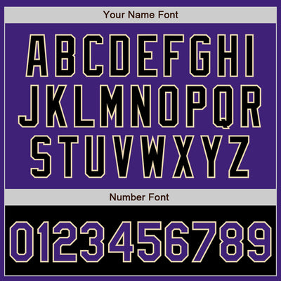 Custom Purple Black-Cream Bomber Varsity Letterman Two Tone Zipper Jacket