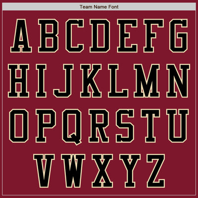 Custom Crimson Black-Cream Bomber Varsity Letterman Two Tone Zipper Jacket