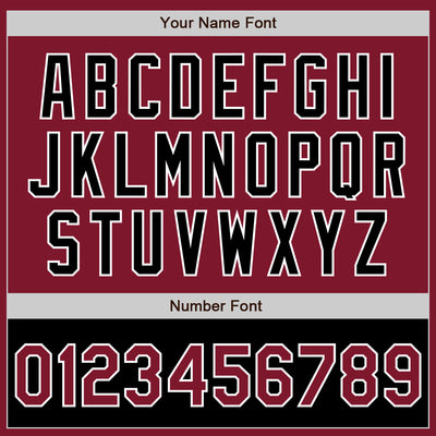 Custom Crimson Black-White Bomber Varsity Letterman Two Tone Zipper Jacket